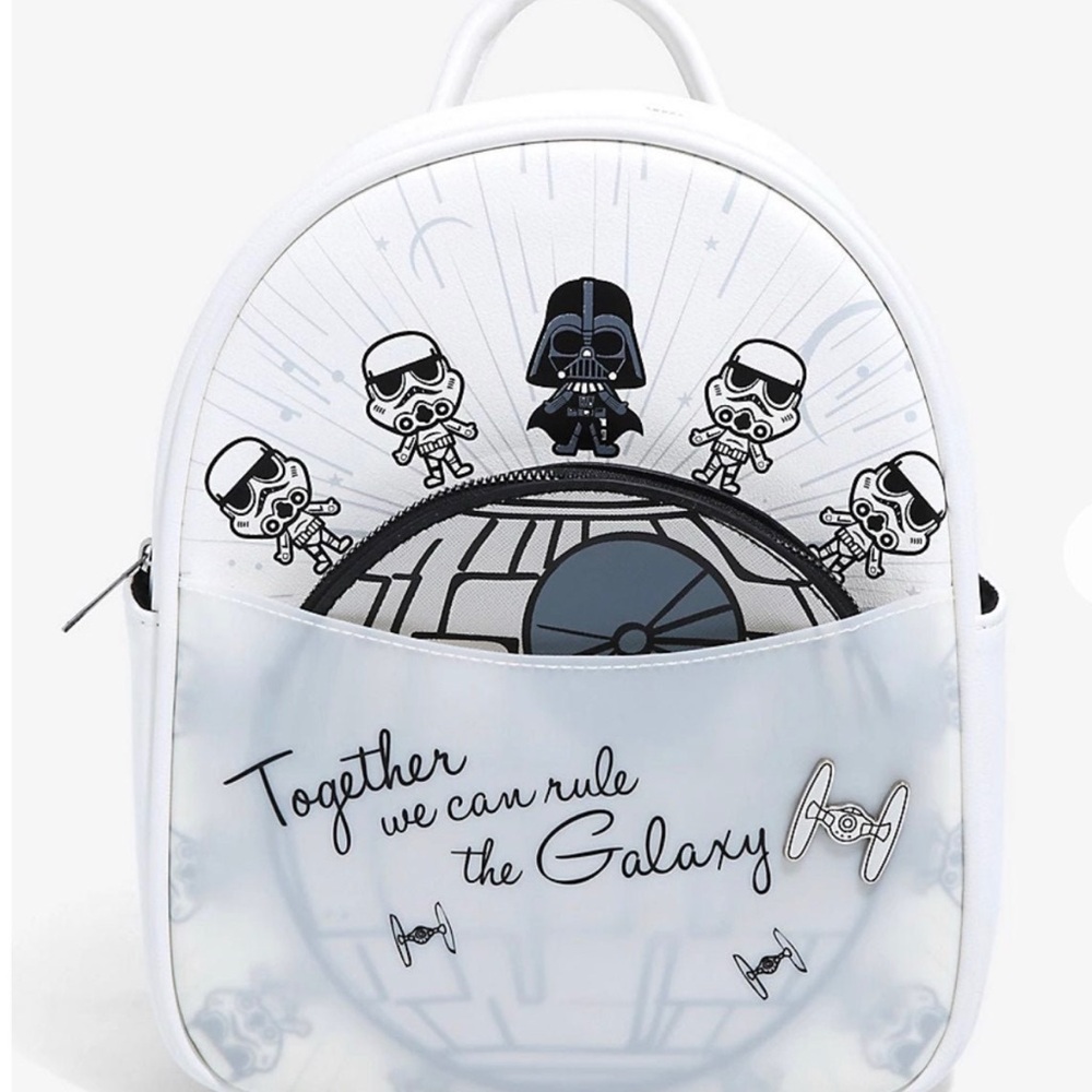 Disney Star Wars Darth Vader Chibi Together We Can Rule the Galaxy Mini Backpack